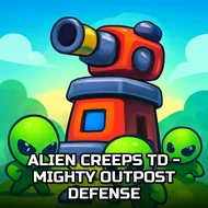 Alien Creeps TD - Mighty Outpost Defense - Element Defenders game